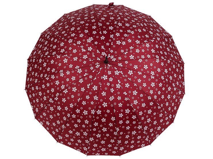 Ženski kišobran na automatsko otvaranje sa cvjetićima
