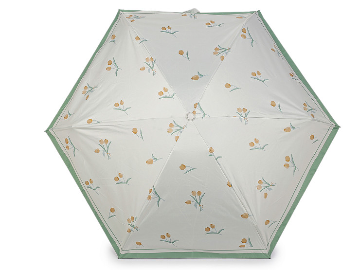 Dámsky mini skladací dáždnik tulipány