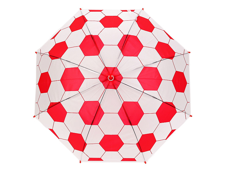 Children's auto-open umbrella, soccer