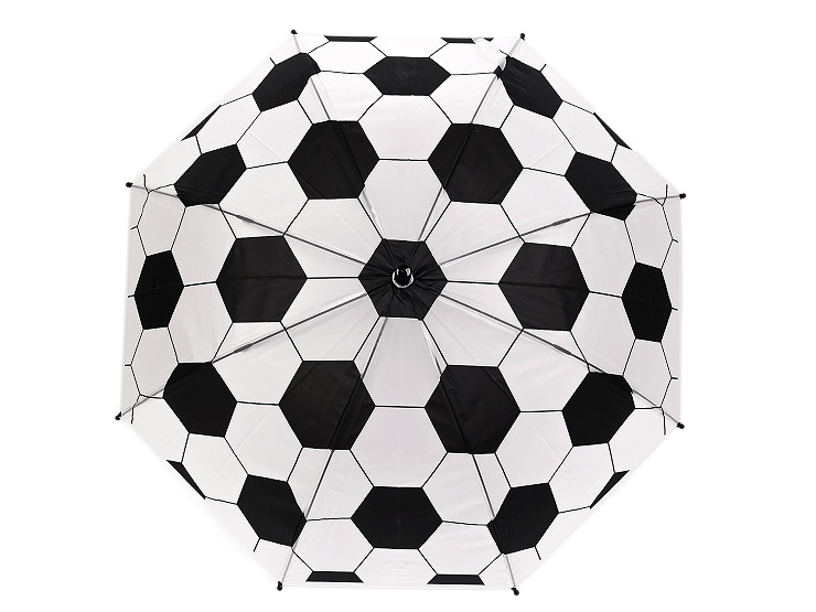 Children's auto-open umbrella, soccer