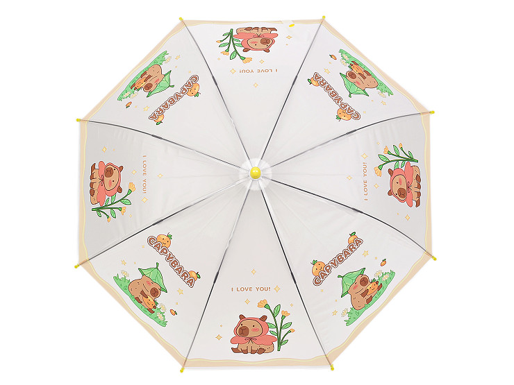Children's auto-open umbrella, capybara 