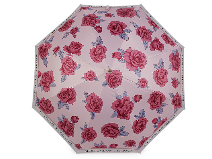 Women's auto-open umbrella, flowers