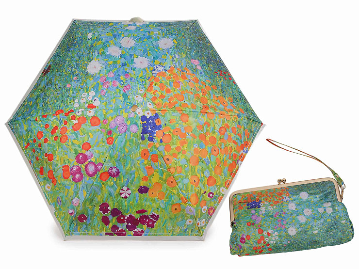 Női mini esernyő összecsukható tokkal