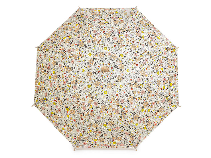 Dievčenský vystreľovací dáždnik kvety