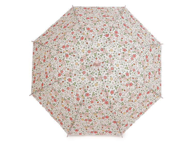 Dievčenský vystreľovací dáždnik kvety