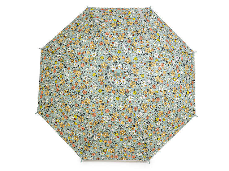 Dievčenský vystreľovací dáždnik kvety