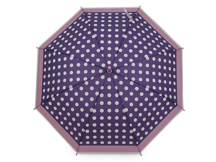 Dámsky / dievčenský vystreľovací dáždnik bodka