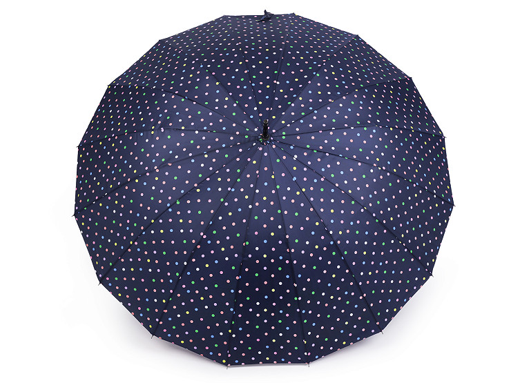 Regenschirm groß mit Punkten