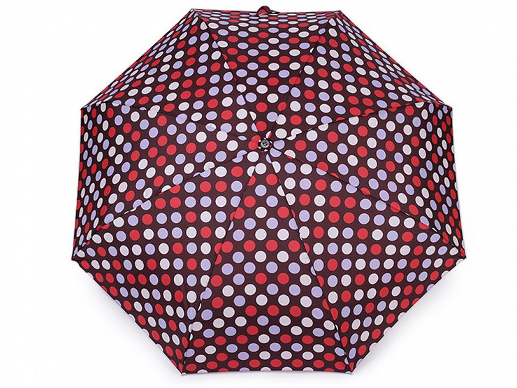 Parasolka damska składana mini kropki