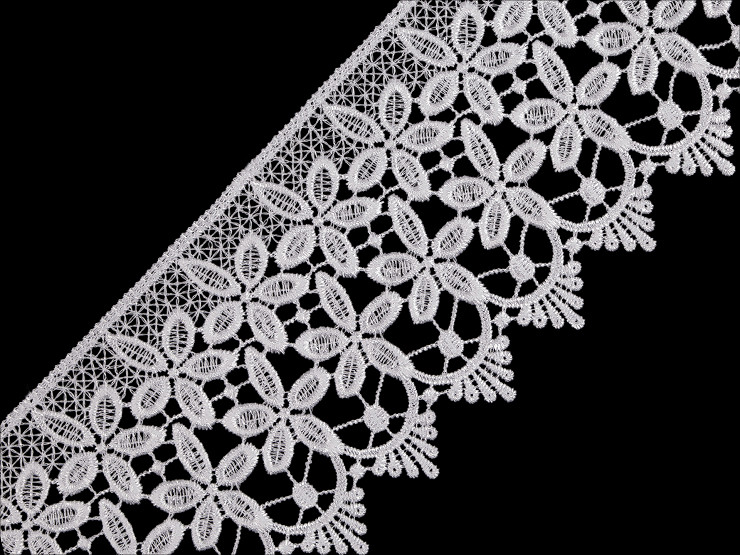 Encaje de guipur, ancho 85 mm