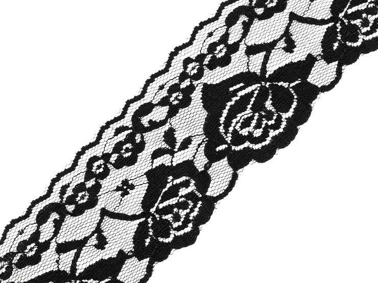 Nylon lace, width 70 mm