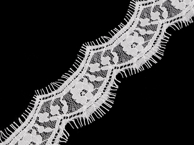 Pizzo francese morbido, per lingerie, larghezza: 65 mm