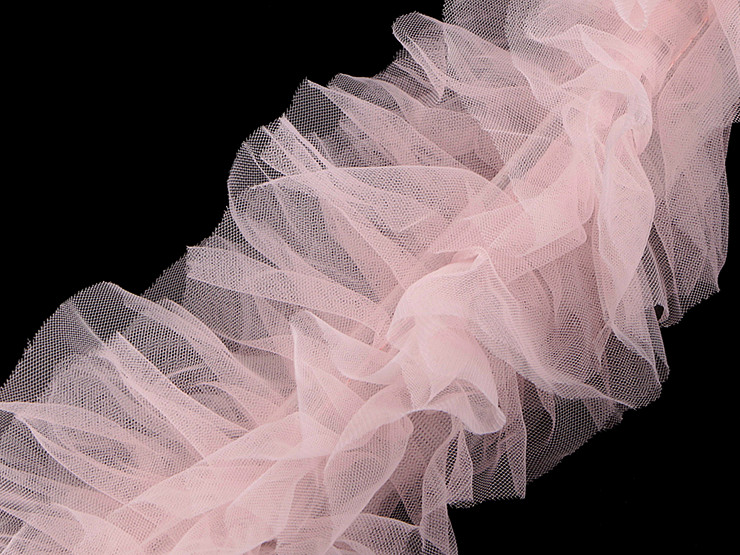 Taśma z falbanką do wyrobu spódniczek Tutu szerokość 11 cm 