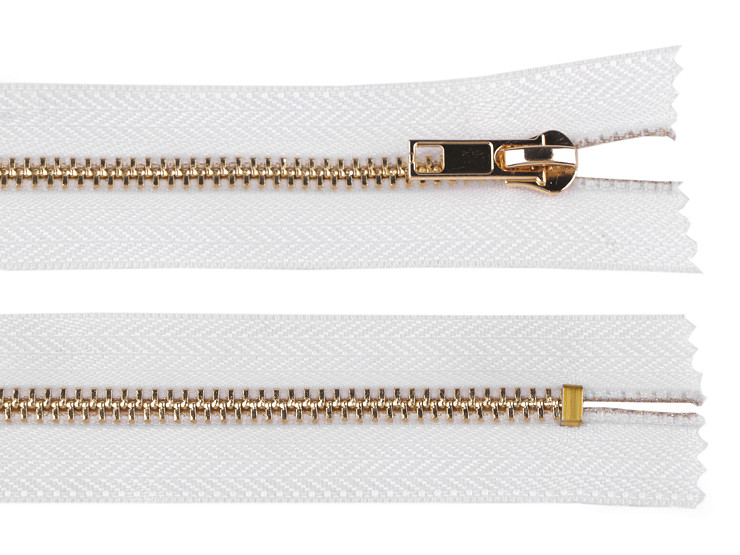 Kovový zips No 5 dĺžka 20 cm (jeansový)