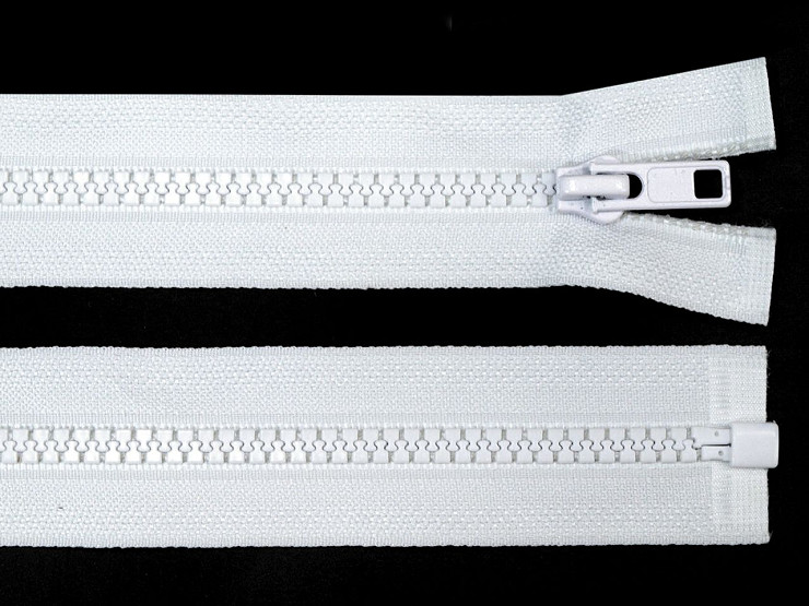 Plastic Zipper 5 mm open-end 70 cm jacket