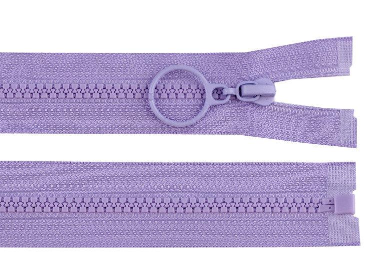 Kostený zips No 3 dĺžka 40 cm s krúžkom