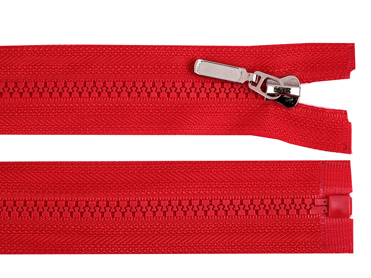 Plastic Zipper No 5 length 50 cm with a decorative slider