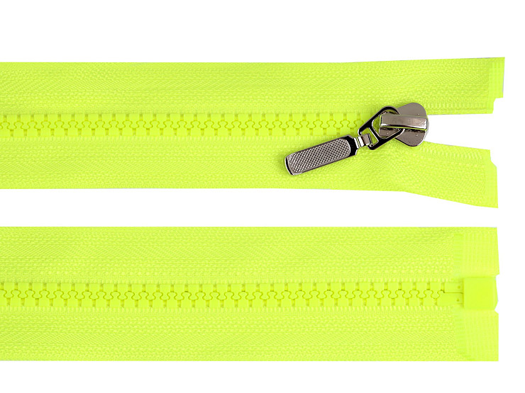 Plastic Zipper No 5 length 50 cm with a decorative slider