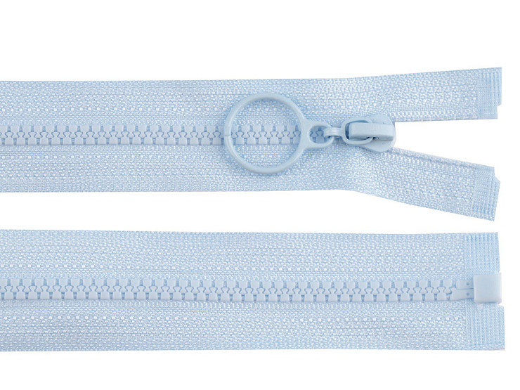 Fermoar din plastic No 3 lungime 70 cm cu inel