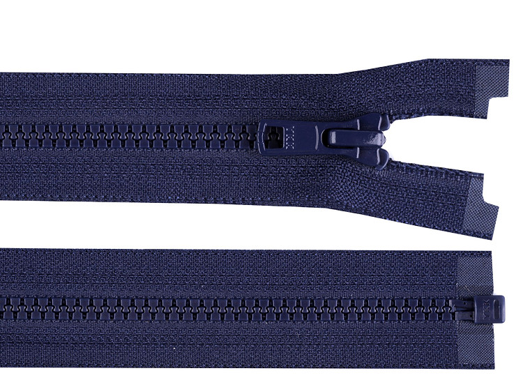 Kostěný zip YKK No 5 délka 85 cm bundový