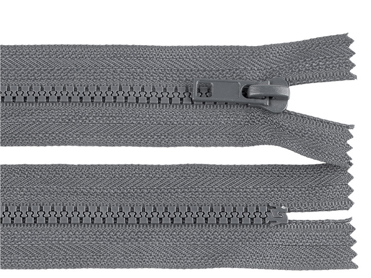 GT10 nem bontható öntött műanyag cipzár 18 cm