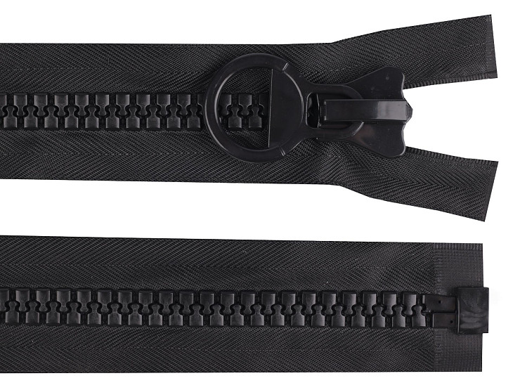 Fermeture éclair plastique grosse maille CRANES 8 mm