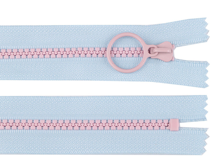 Plastic Zipper colored No 5, length 20 cm