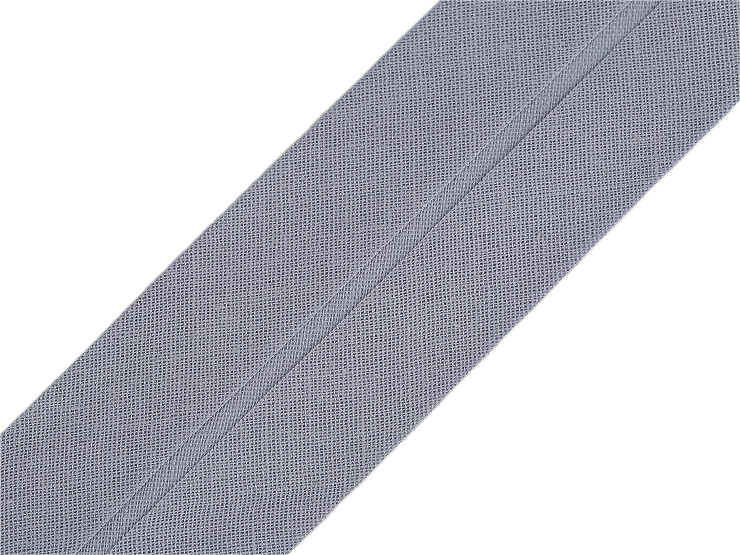Šikmý proužek bavlněný šíře 40 mm zažehlený