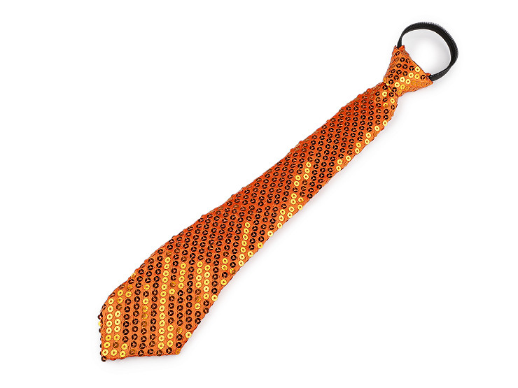 Corbata de fiesta con lentejuelas