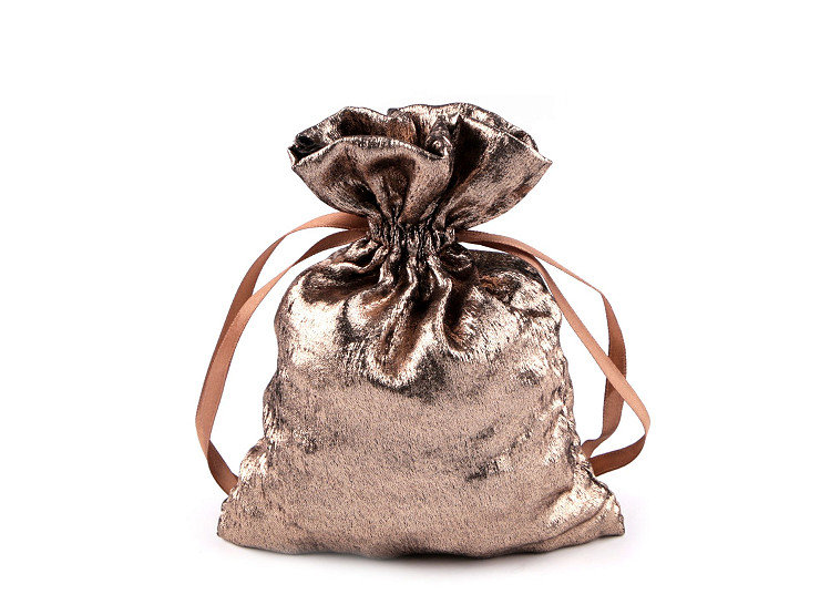 Bolsa de regalo con efecto metalizado 13x18 cm