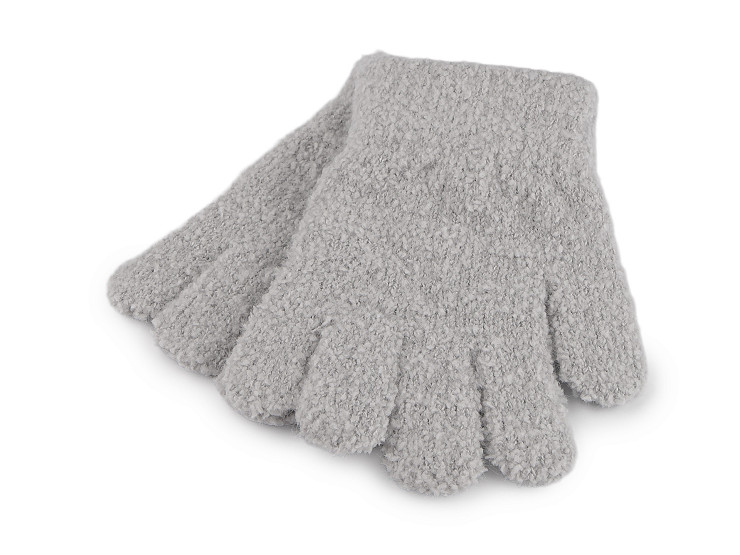 Gants pour enfants tricotés en tissu éponge