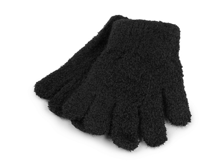 Gants pour enfants tricotés en tissu éponge
