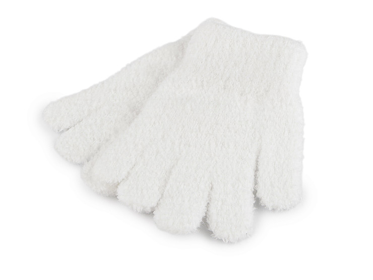 Gants pour enfants tricotés en tissu éponge