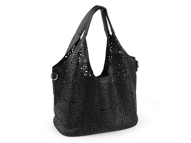Borsa a mano, 2-in-1, con motivo fustellato, dimensioni: 38 x 22 cm