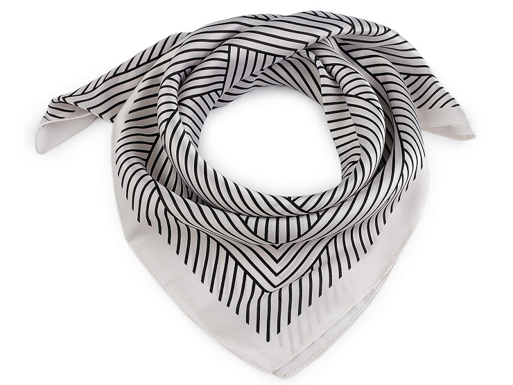 Satin scarf 65x65 cm