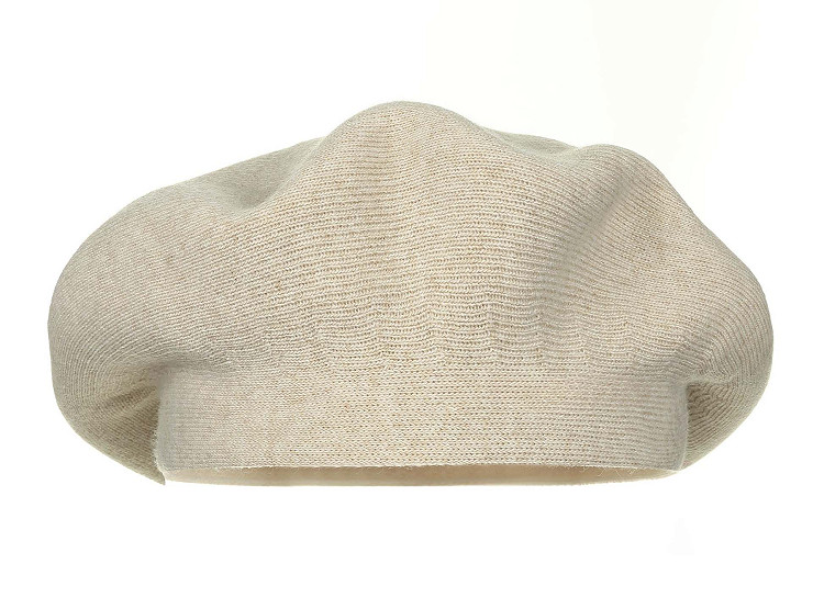 Dámsky pletený baret