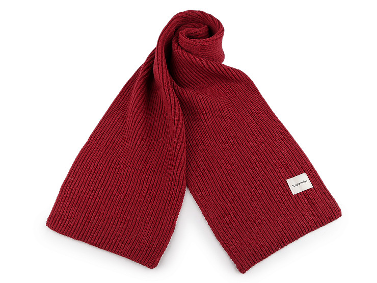 Winter scarf knitted unisex