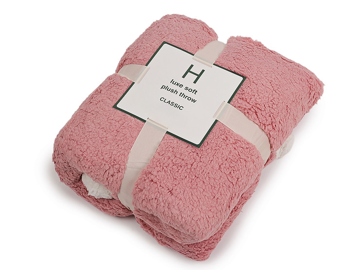 Coperta / plaid, in peluche, dimensioni: 150 x 200 cm