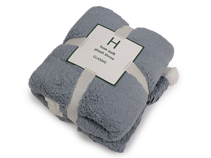Coperta / plaid, in peluche, dimensioni: 150 x 200 cm