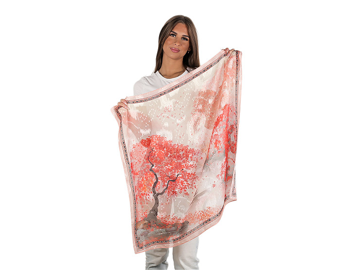 Halstuch Seidenimitat 70 x 70 cm