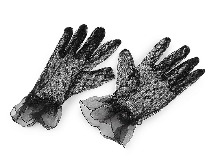 Gants de soirée en dentelle