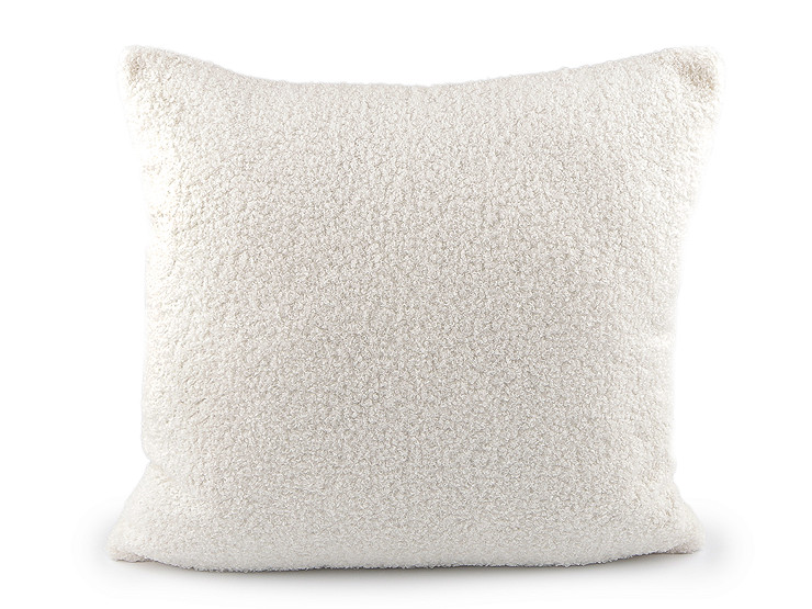 Fodera per cuscino, bouclé, dimensioni 45 x 45 cm