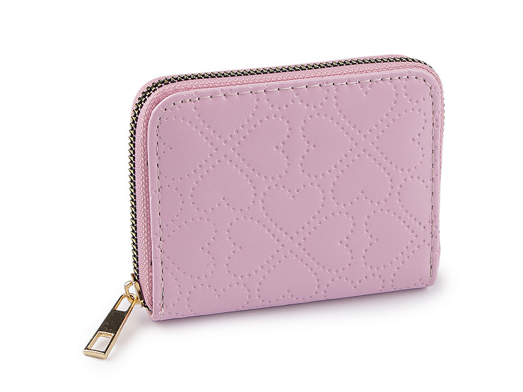 Dámska / dievčenská peňaženka srdce 9x11 cm