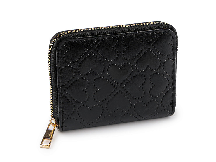 Dámska / dievčenská peňaženka srdce 9x11 cm