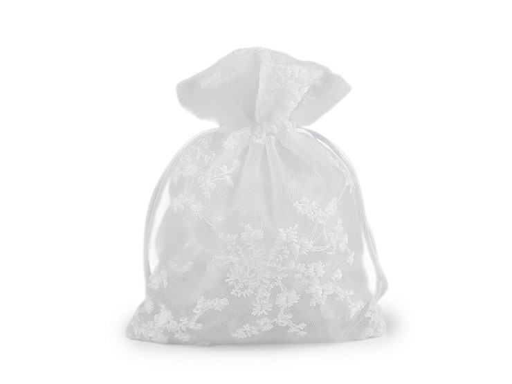 Dárkový pytlík vyšívaný 13x18 cm