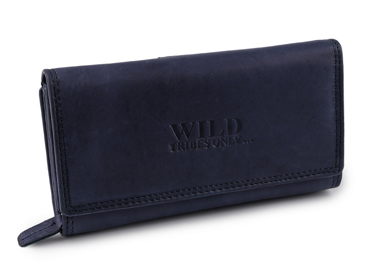 Dámska kožená peňaženka 9,5x17 cm