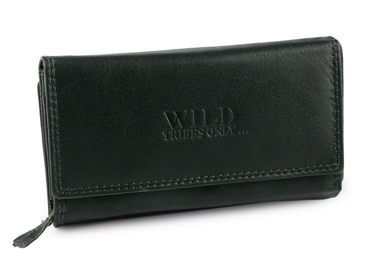 Dámska kožená peňaženka 9,5x17 cm