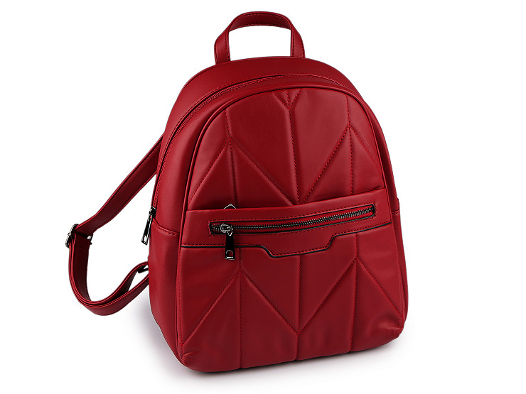 Dámský batoh prošívaný 35x32 cm