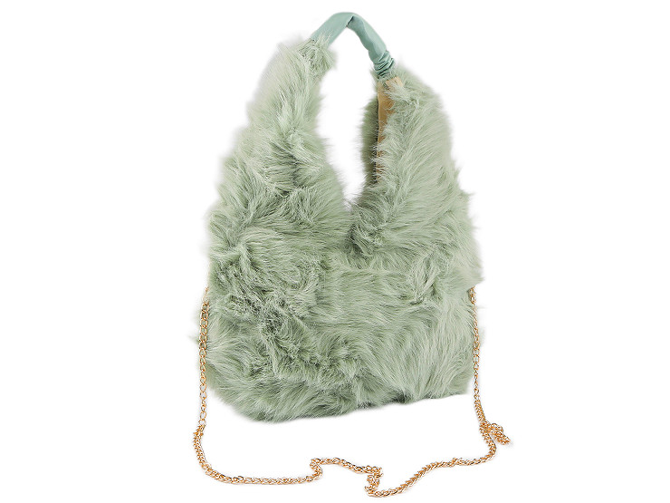 Fur handbag
