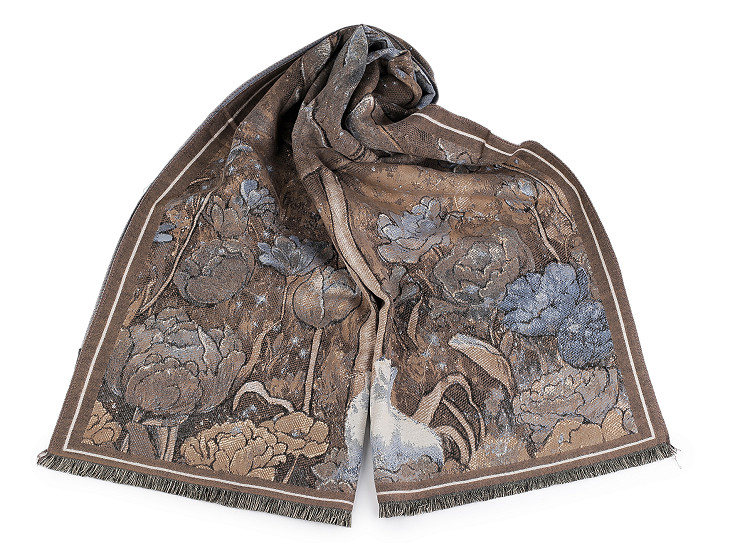 Cashmere type scarf / shawl / plaid 70x185 cm
